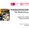 Kreislaufwirtschaft in Zahlen: Die Bedeutung von Quoten